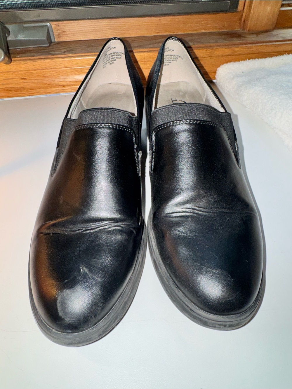 Classic Black Slip-On women’s Shoes